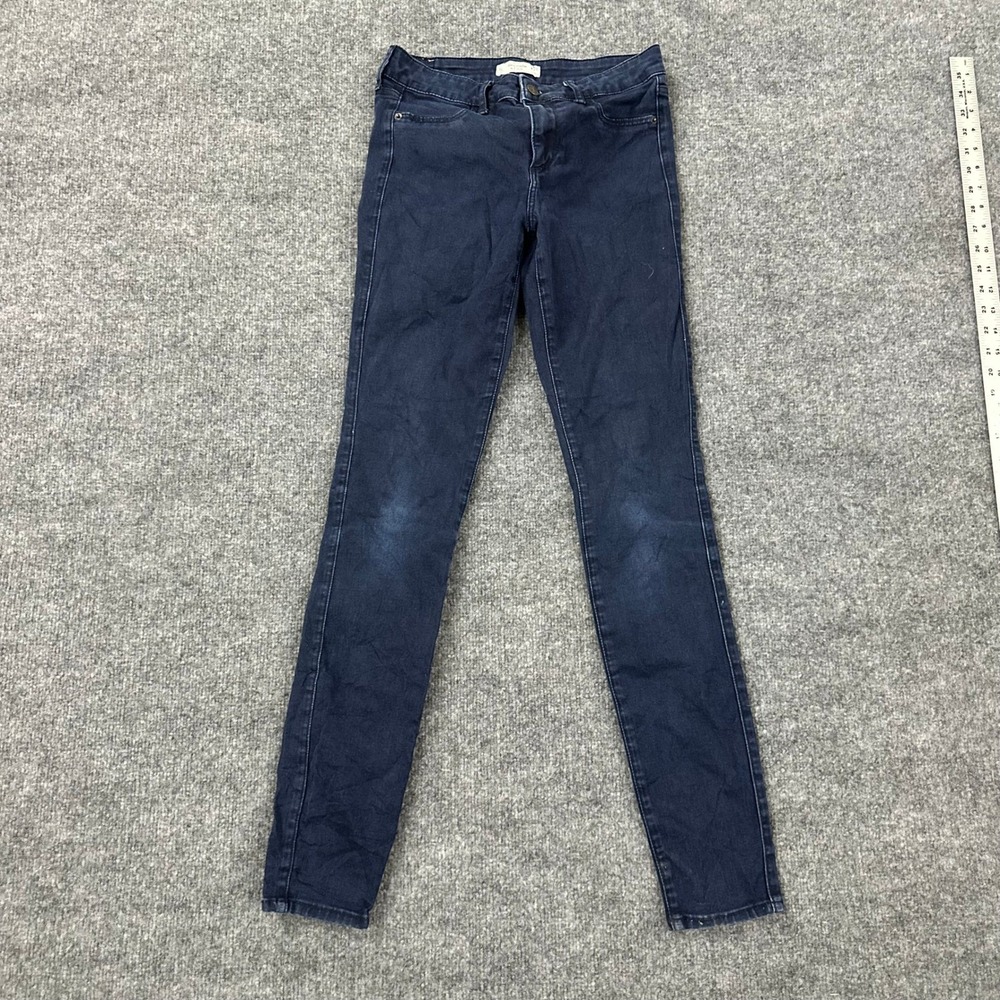 Abercrombie & Fitch Jeans Womens Size 6L W28 L31 Dark Wash Super Skinny Stretch